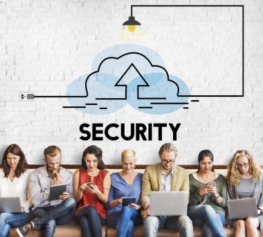 insanlar cihazlar ile oturmak 