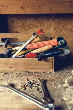 Ağaç işleme aletleri atölye