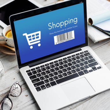 Tablo kavramı üstünde laptop  