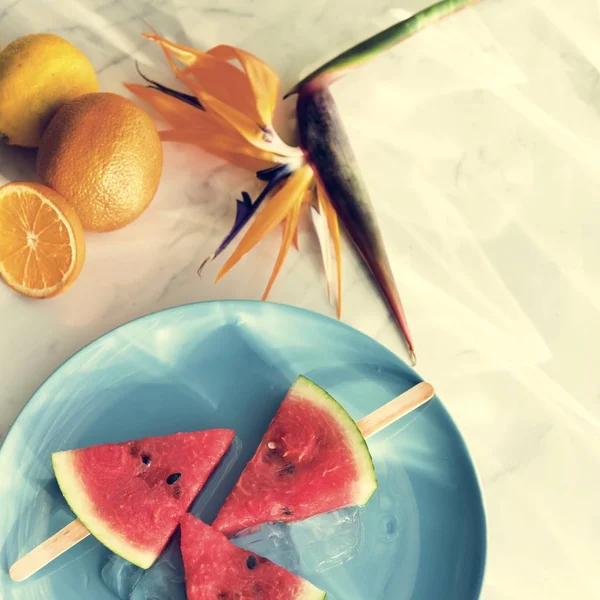 건강 한 여름 과일 — 스톡 사진