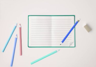 Boş Mockup boş sayfa