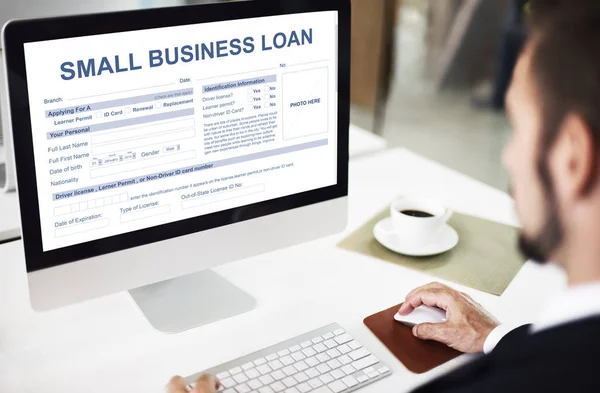 Business man working in office — Stock Photo, Image