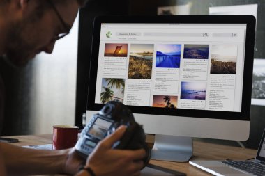 fotoğraflar üzerinde kamera seyir fotoğrafçı