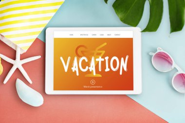 Dijital tablet, yaz konsepti