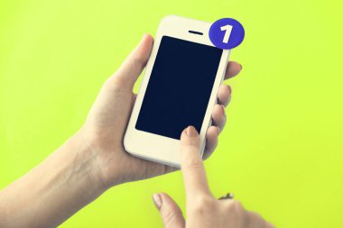 Akıllı telefon ve ağ kavramı