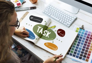 not defterinde çizim Tasarımcısı