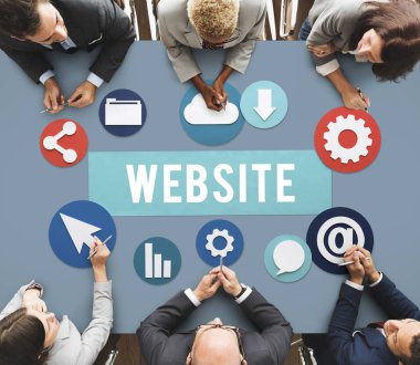 Toplantıda çalışma iş adamları