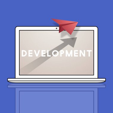 Web tasarım şablonu dizüstü