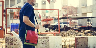 Plan bina inşaat işçisi