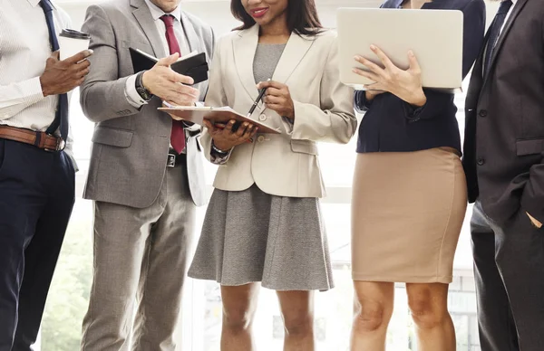 Equipe de negócios trabalhando juntos — Fotografia de Stock