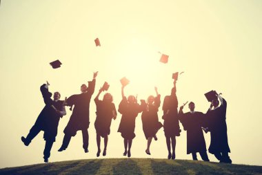 college Students Graduation  clipart