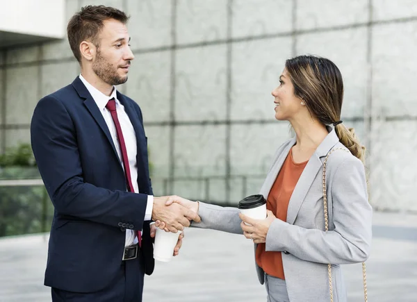 Gente de negocios moviendo las manos — Foto de Stock