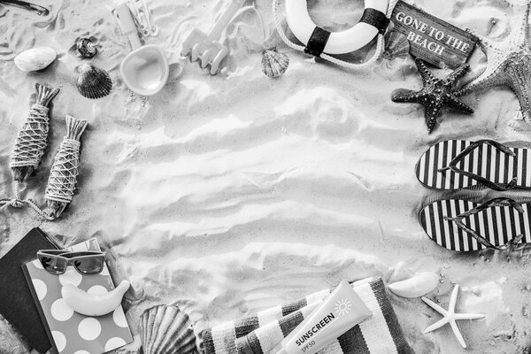 пляж и летняя коллекция
