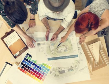 Tasarımcılar planı ile çalışma