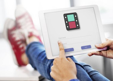 kişi tarama dijital tablet