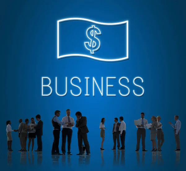 Samenwerking tussen zakenmensen — Stockfoto