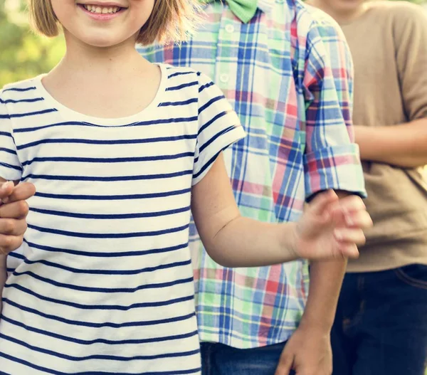 Casual Cheerful Friends — Stock Photo, Image