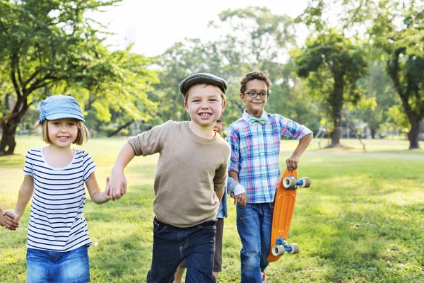 Casual Cheerful Friends — Stock Photo, Image