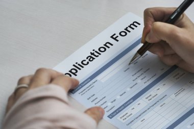 Başvuru formunu dolduran kişi