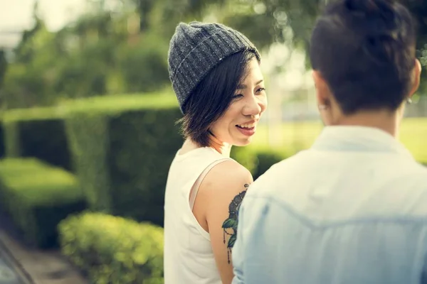 Coppia lesbica Momenti — Foto Stock