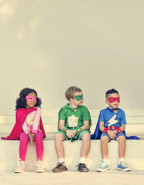Superbohaterów dla dzieci gry — Zdjęcie stockowe