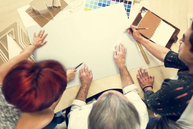 Tasarımcılar planı ile çalışma