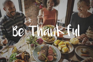 hizmet masada yemek insanlar