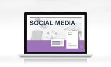 Web tasarım şablonu dizüstü