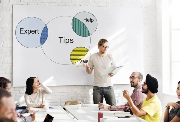 Gente de negocios en reunión — Foto de Stock