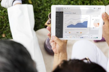 Çift dijital tablet kullanma