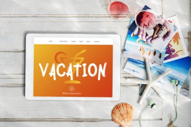 Dijital tablet, yaz konsepti