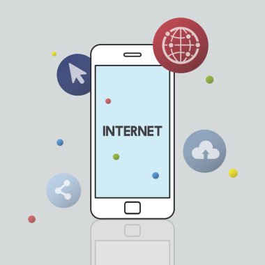 Web tasarım şablonu cep telefonu