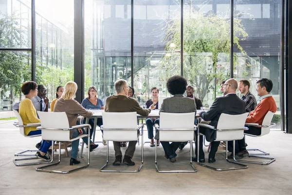 Business people at the conference — Stock Photo, Image