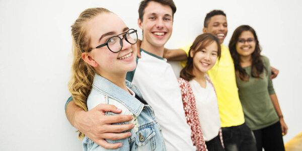 Young Diverse students