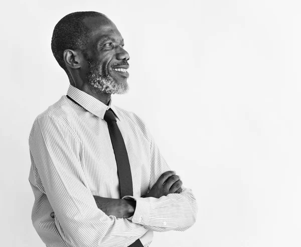 Retrato del empresario africano — Foto de Stock