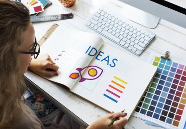 not defterinde çizim Tasarımcısı