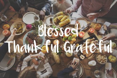 hizmet masada yemek insanlar