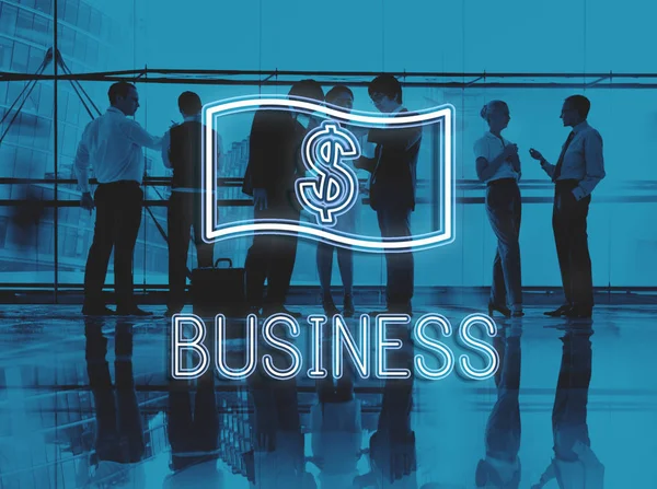 Samenwerking tussen zakenmensen — Stockfoto