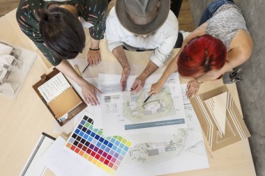 Tasarımcılar planı ile çalışma
