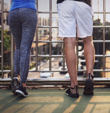 Çift egzersiz yaptıktan sonra rahatlatıcı