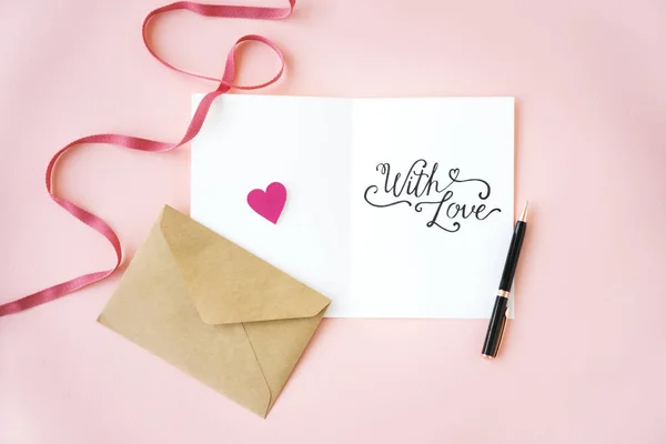 Love Happy Valentine genegenheid — Stockfoto