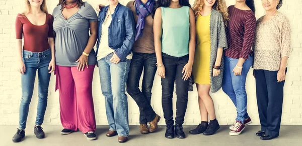 Diversità donne sorridenti — Foto Stock