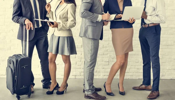 Equipo empresarial trabajando juntos — Foto de Stock