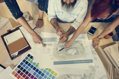 Tasarımcılar planı ile çalışma
