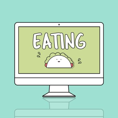 Web tasarım şablonu monitör