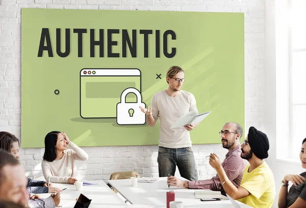 Toplantıdaki iş adamları