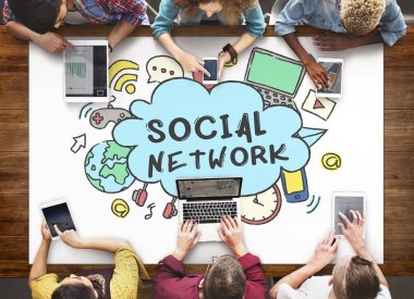 insanlar içinde dijital cihazlar tarama