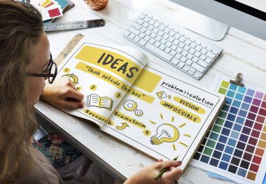 not defterinde çizim Tasarımcısı