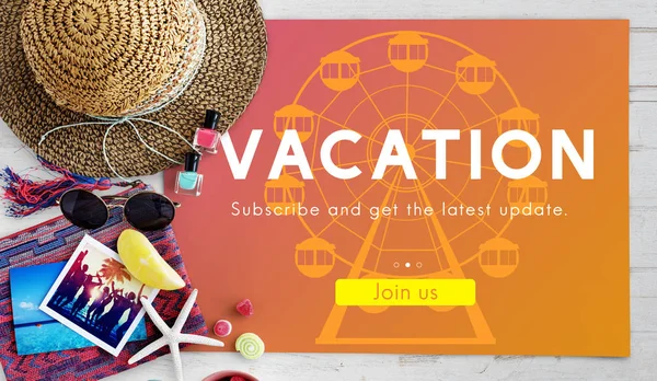 Vakantie vakantiereizen concept — Stockfoto