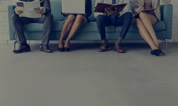 Gente de negocios esperando para la reunión — Foto de Stock